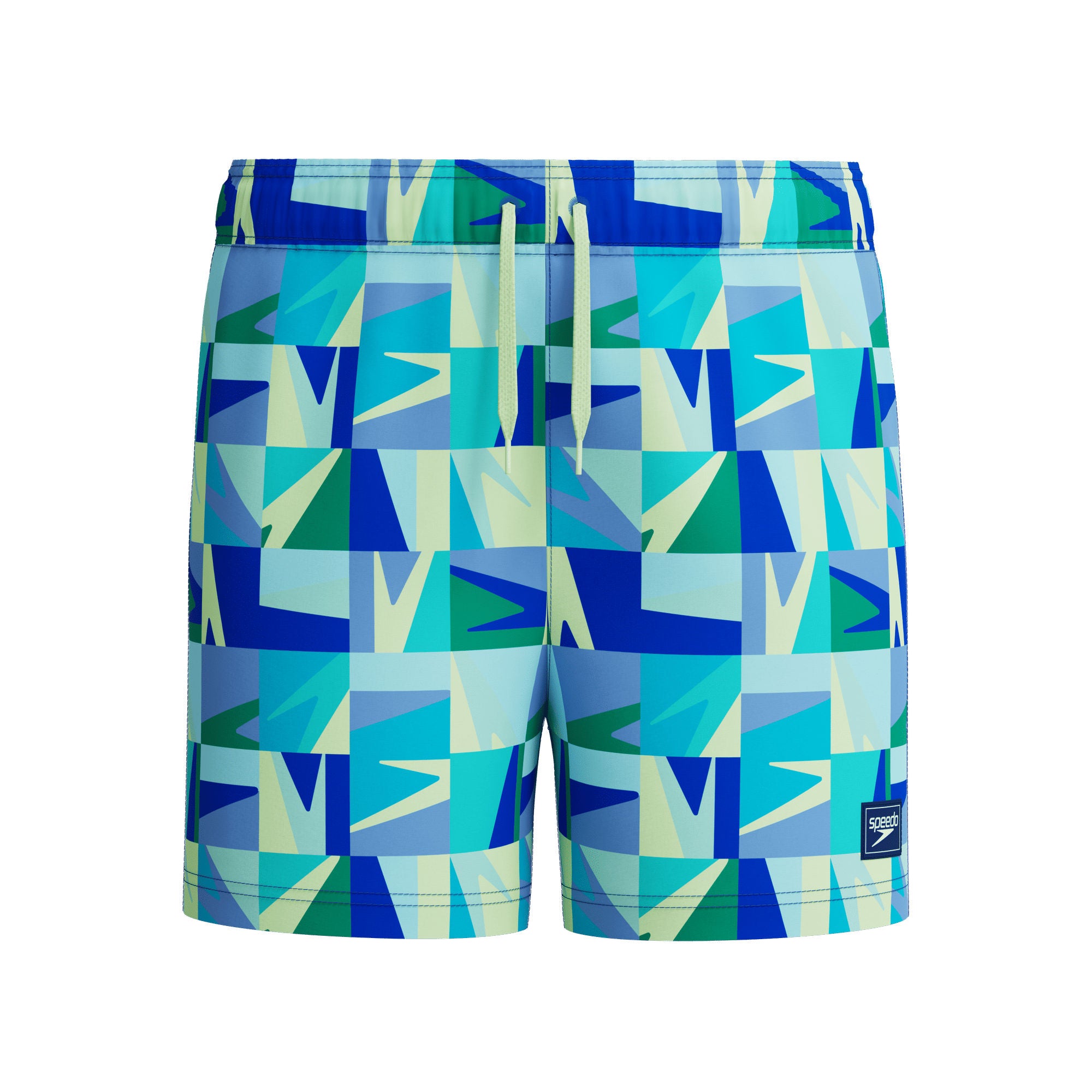 Print Volley Jungen Badeshorts | Blau