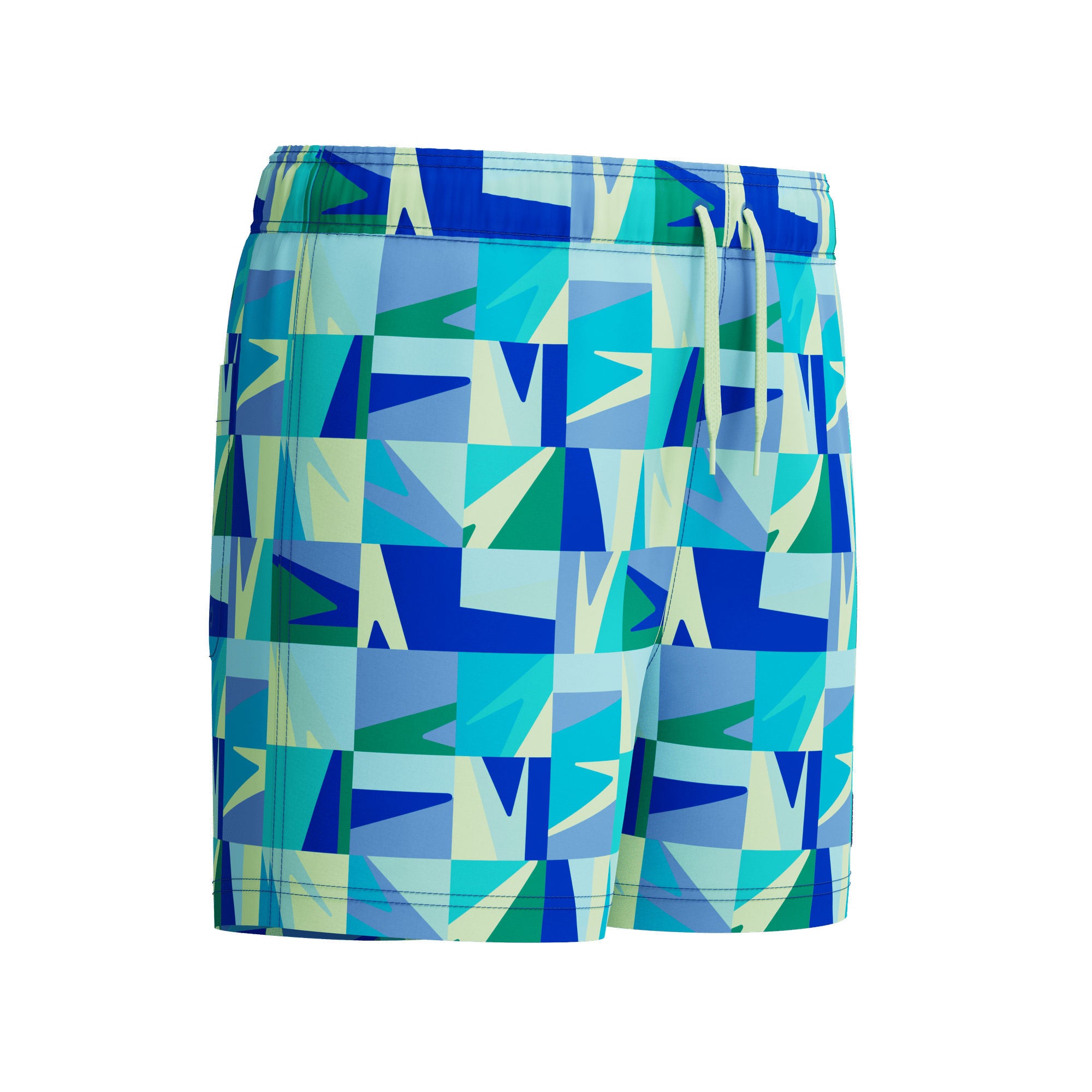 Print Volley Jungen Badeshorts | Blau