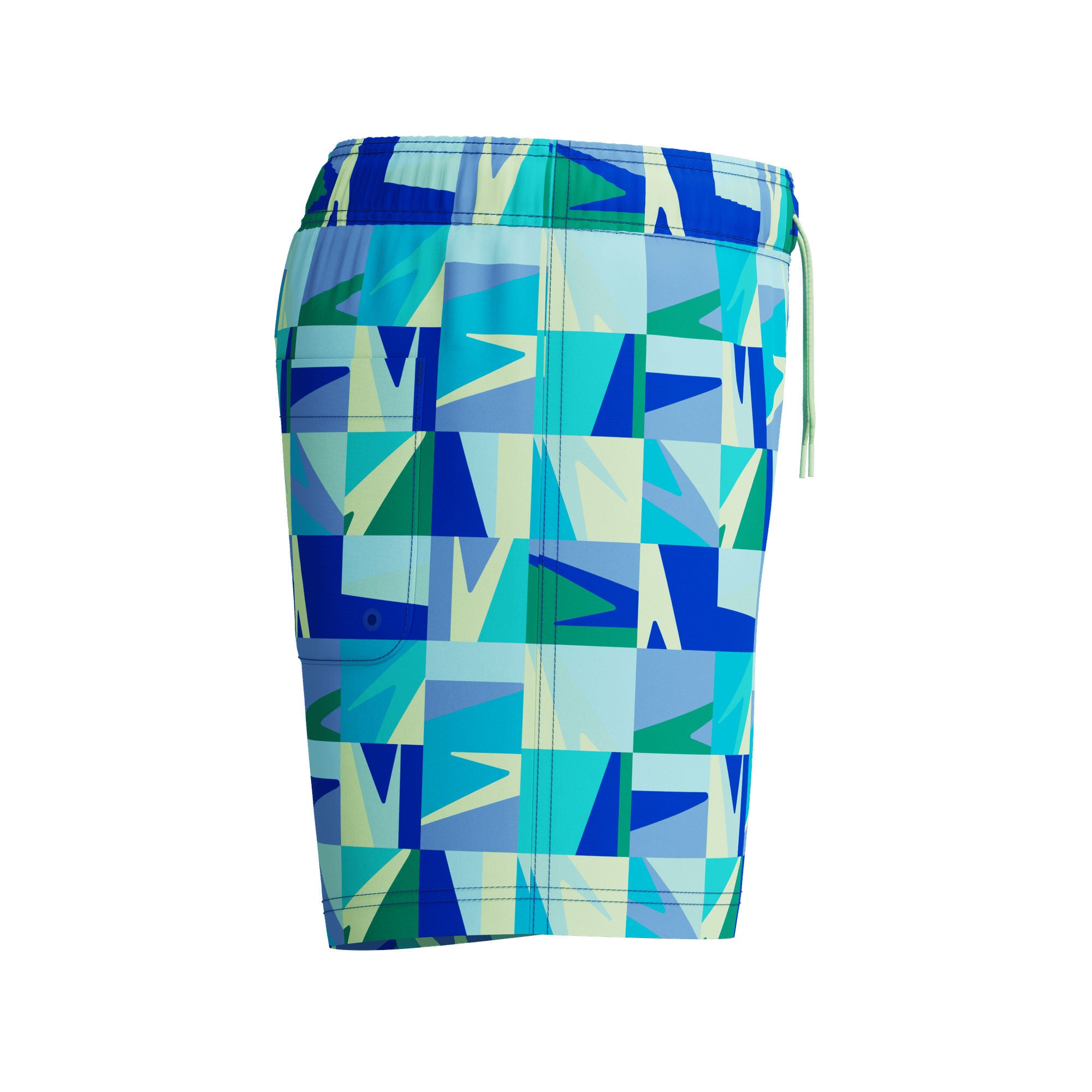 Print Volley Jungen Badeshorts | Blau