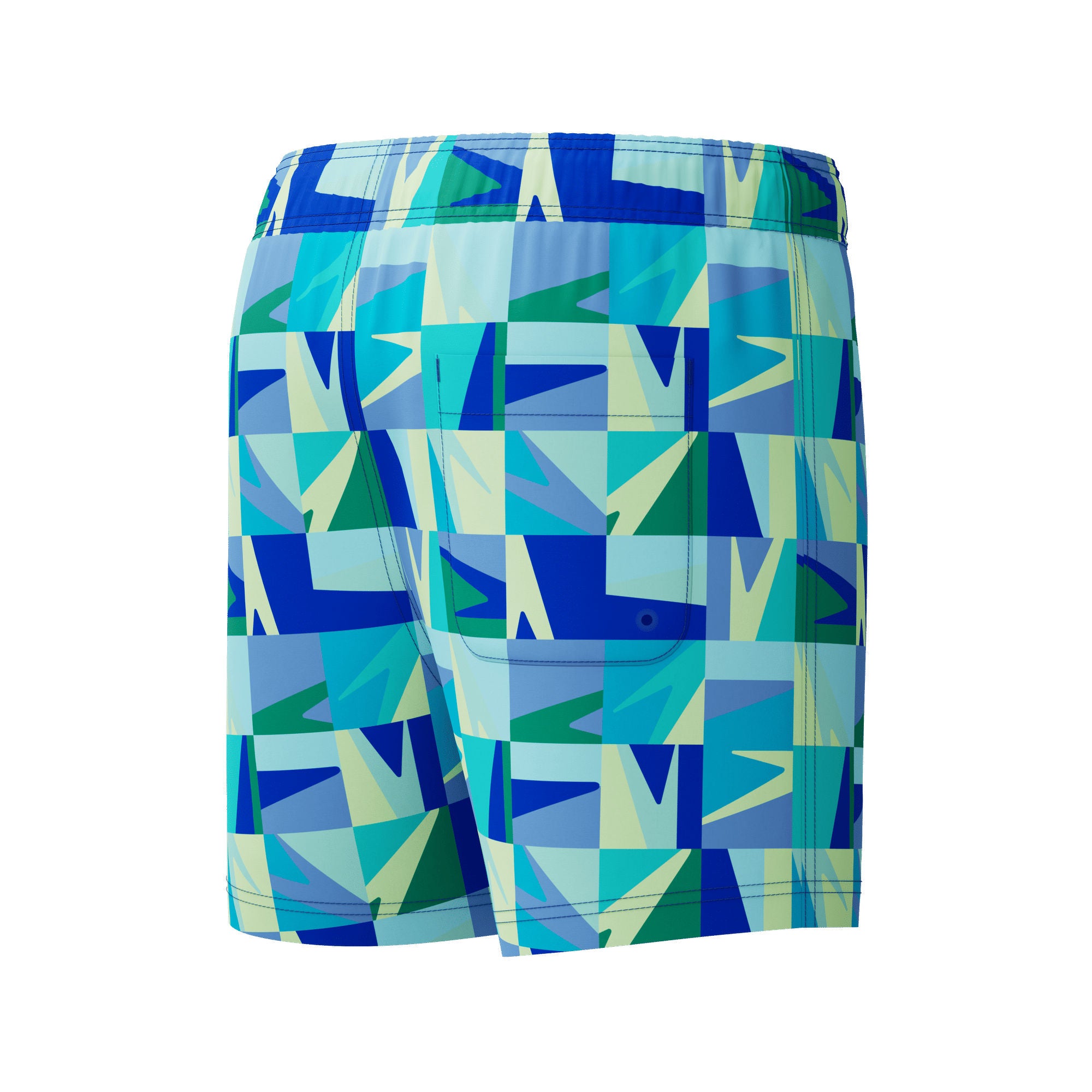 Print Volley Jungen Badeshorts | Blau