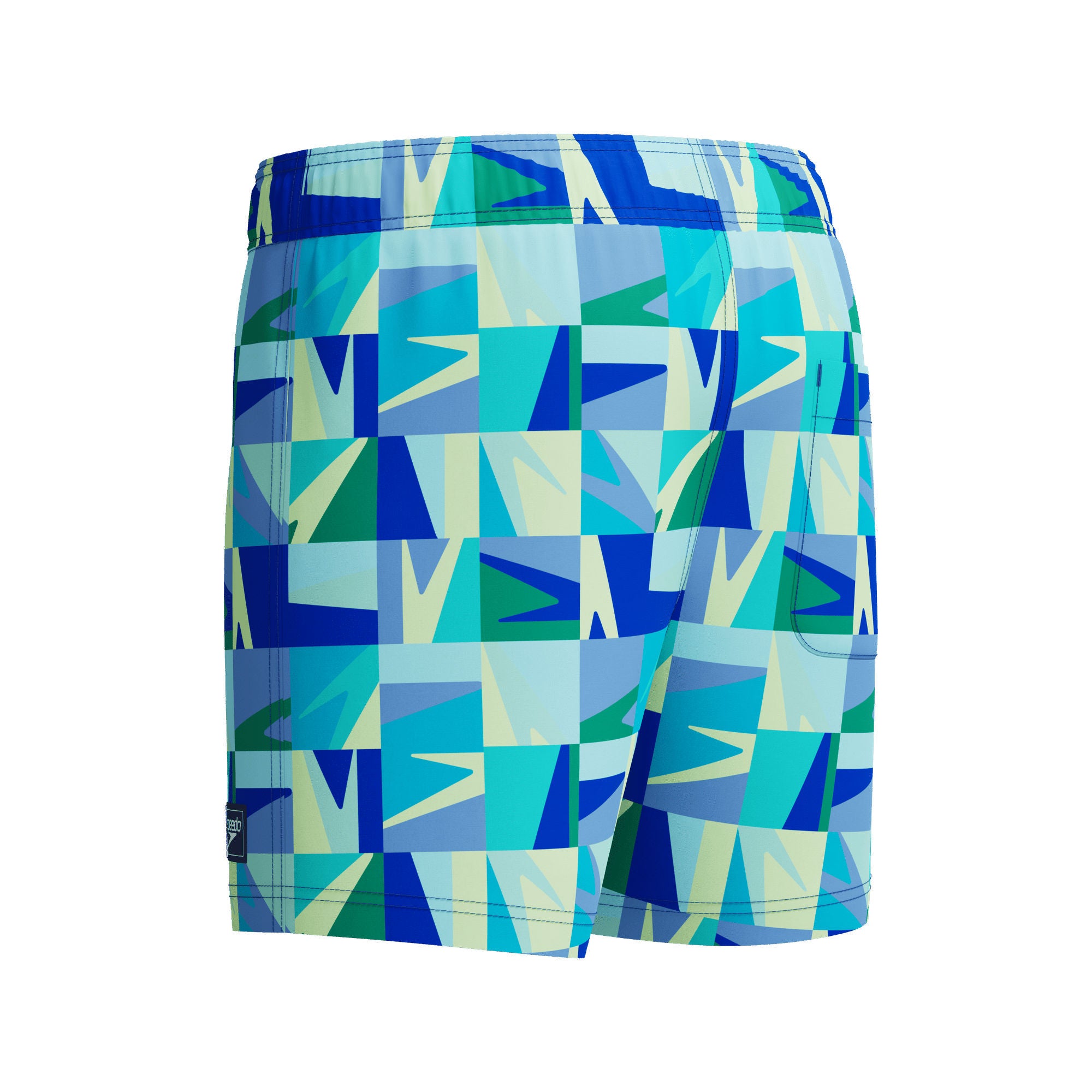 Print Volley Jungen Badeshorts | Blau