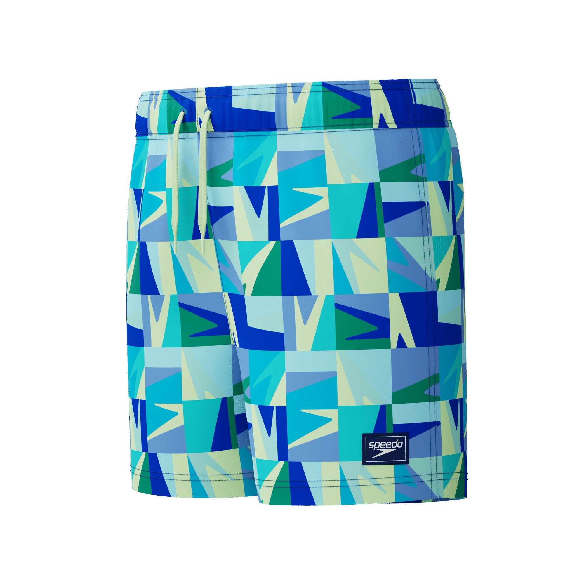 Print Volley Jungen Badeshorts | Blau