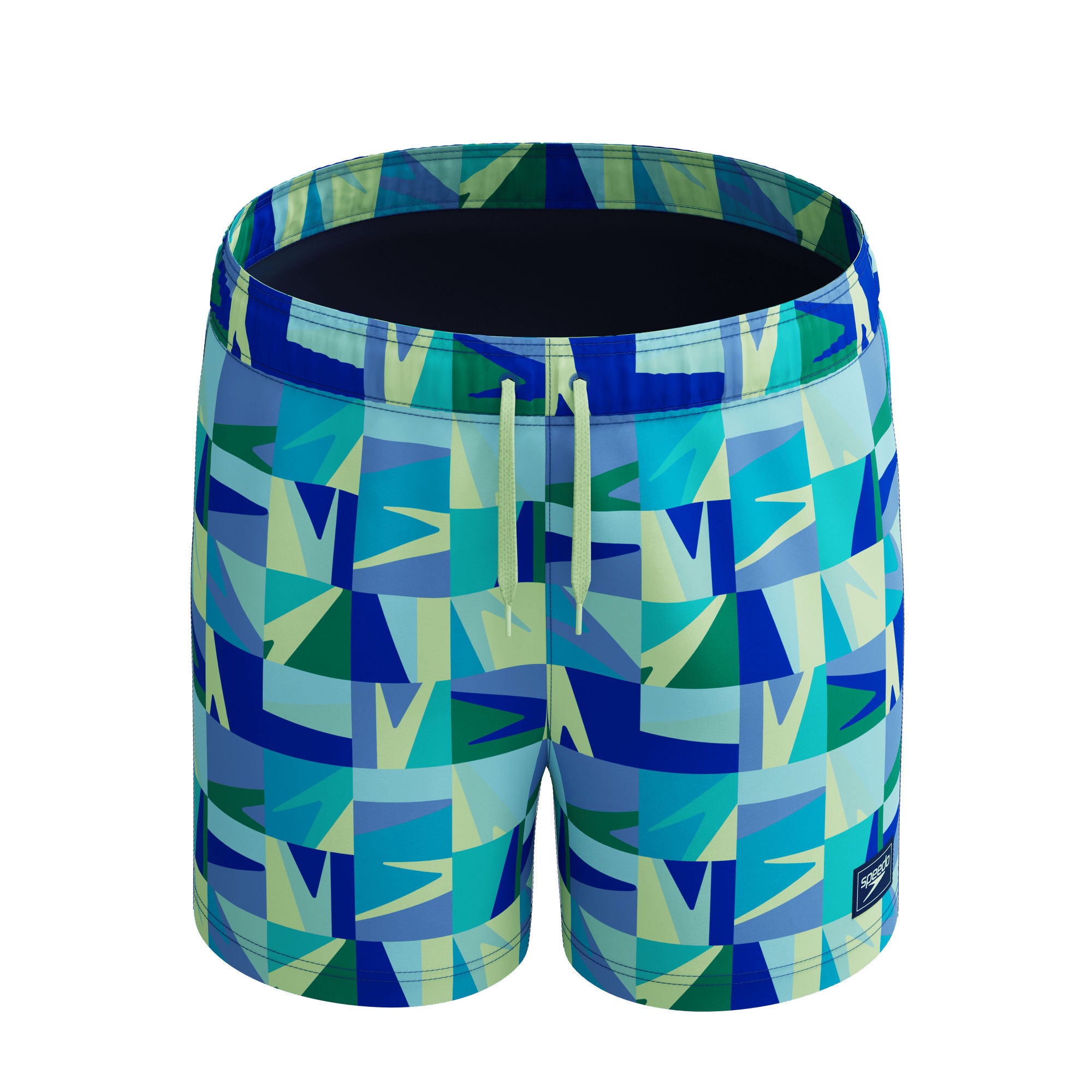 Print Volley Jungen Badeshorts | Blau