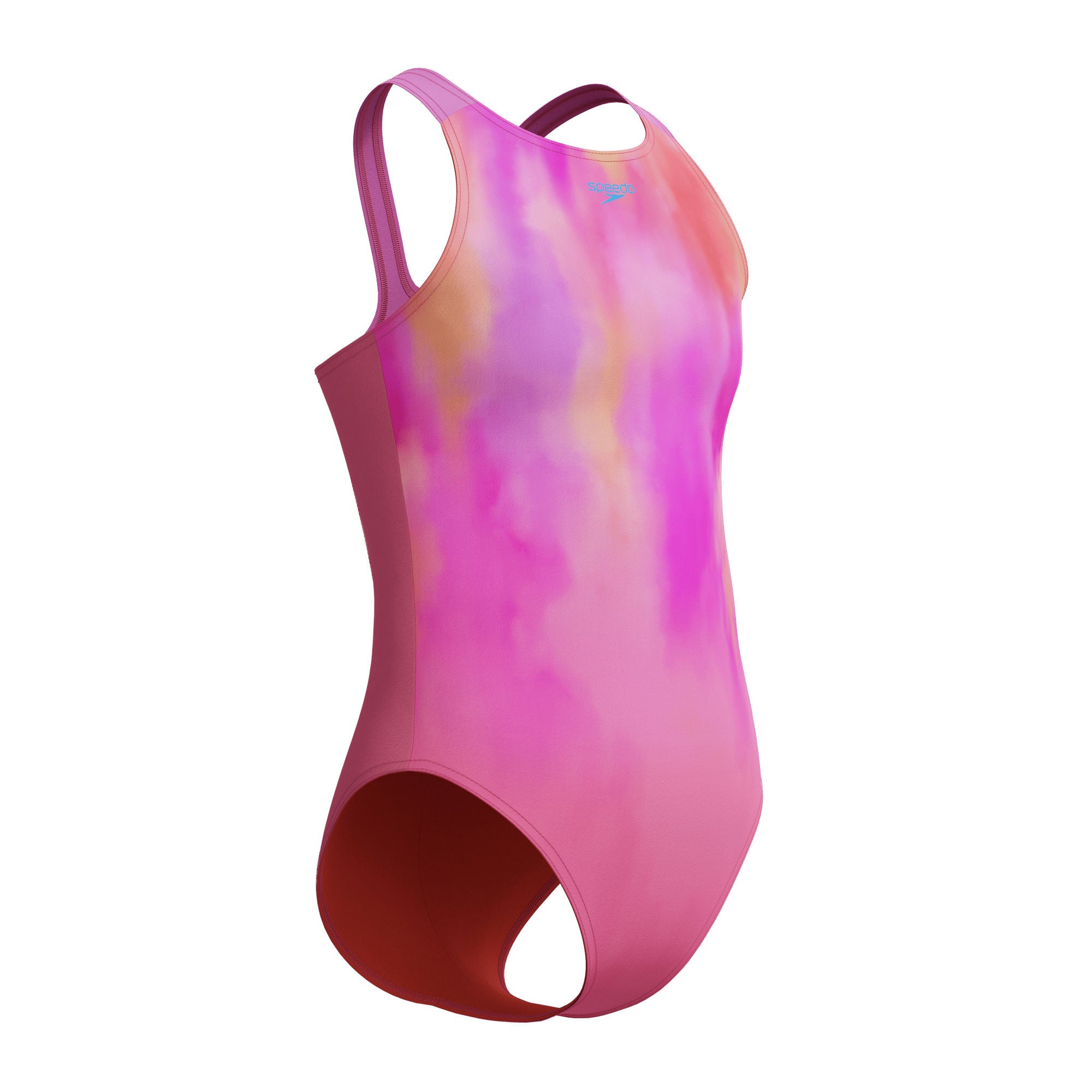 Print Pulseback Mädchen Badeanzug | Pink