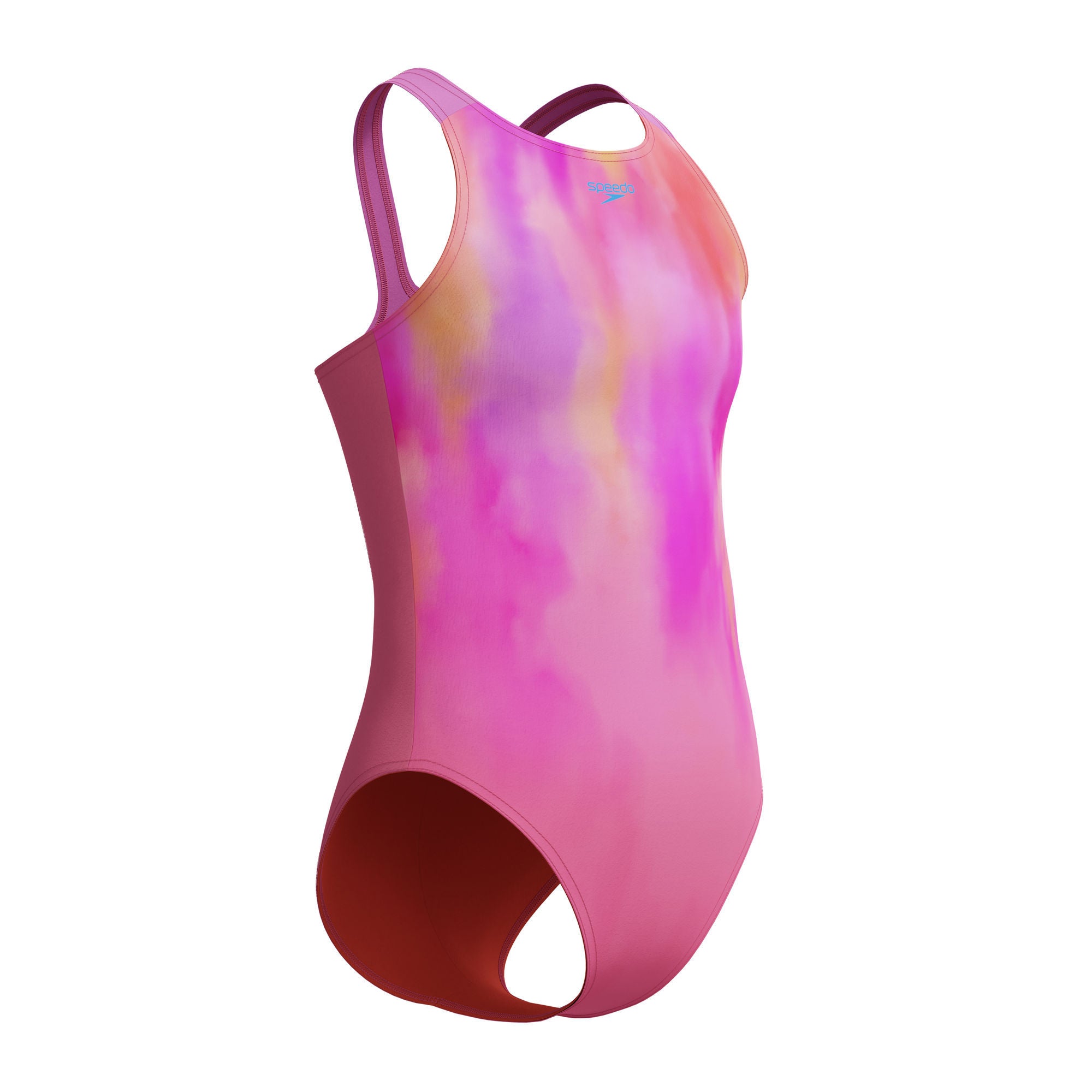 Print Pulseback Mädchen Badeanzug | Pink
