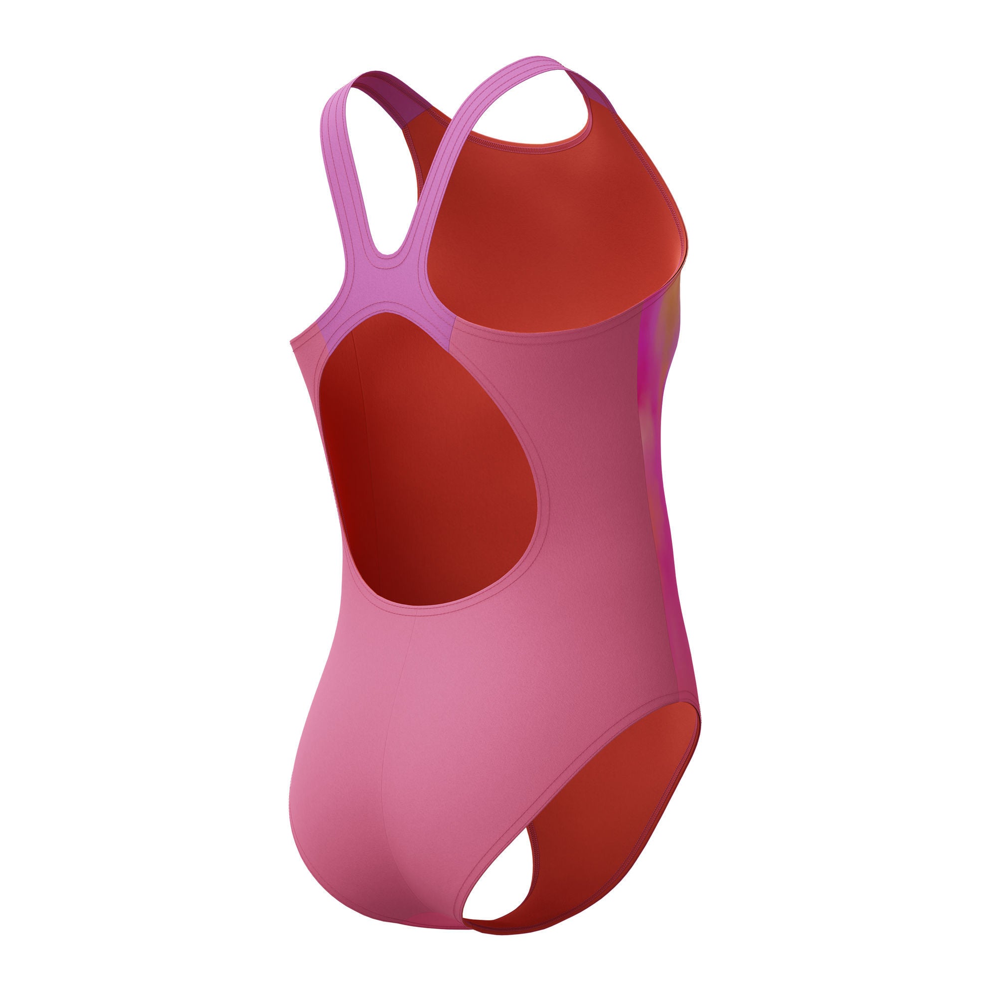 Print Pulseback Mädchen Badeanzug | Pink