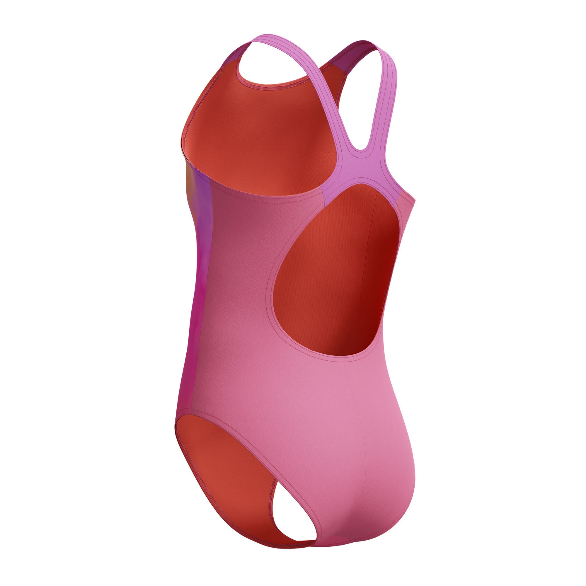 Print Pulseback Mädchen Badeanzug | Pink