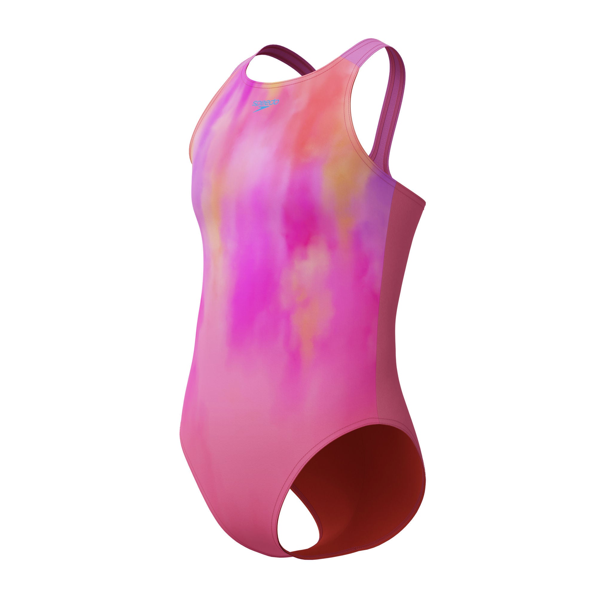 Print Pulseback Mädchen Badeanzug | Pink