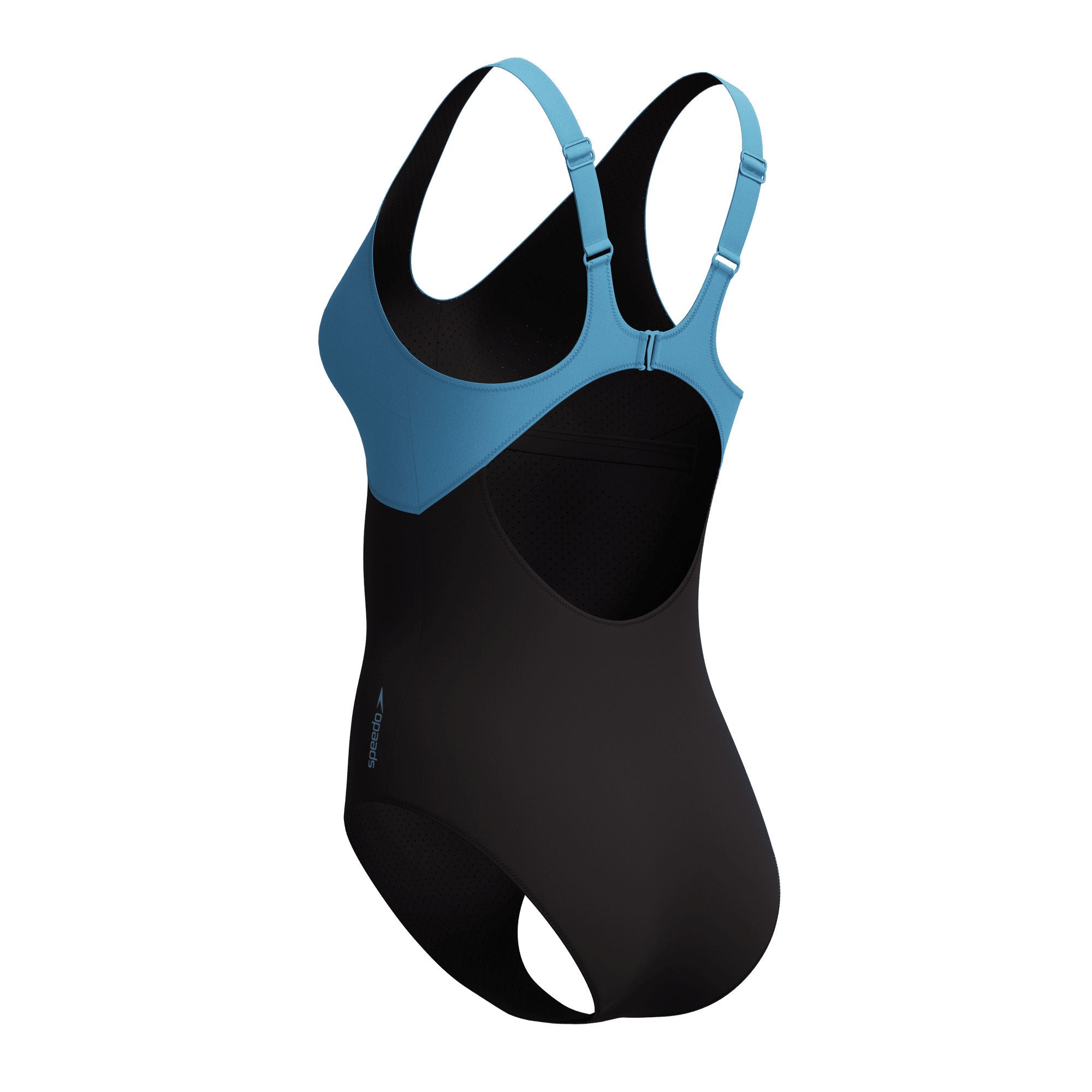 Sculpture Butterfly Back Damen Badeanzug | Schwarz