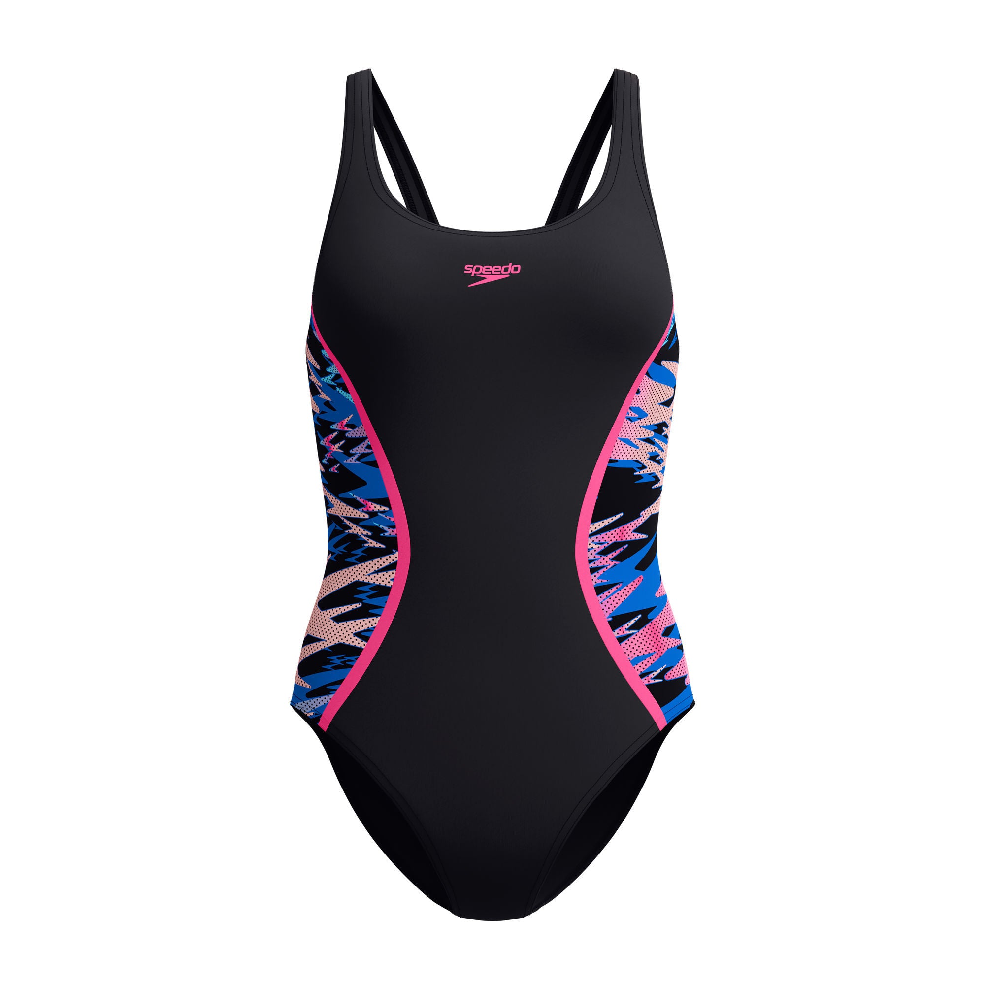 Hyperboom Splice Muscleback Damen Badeanzug | Schwarz