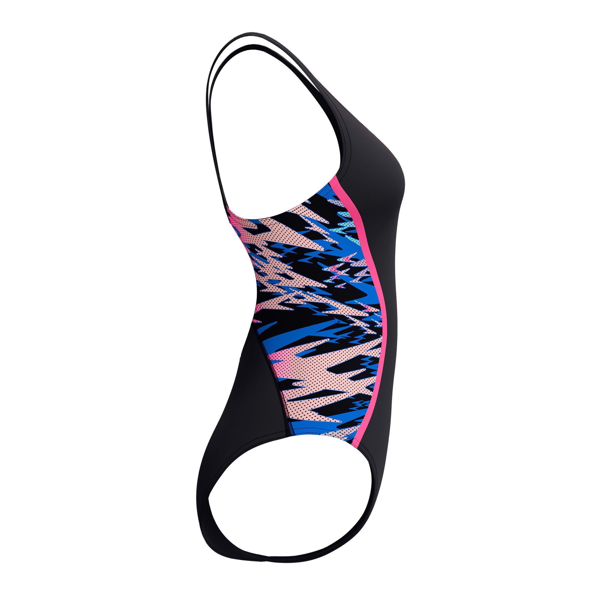 Hyperboom Splice Muscleback Damen Badeanzug | Schwarz