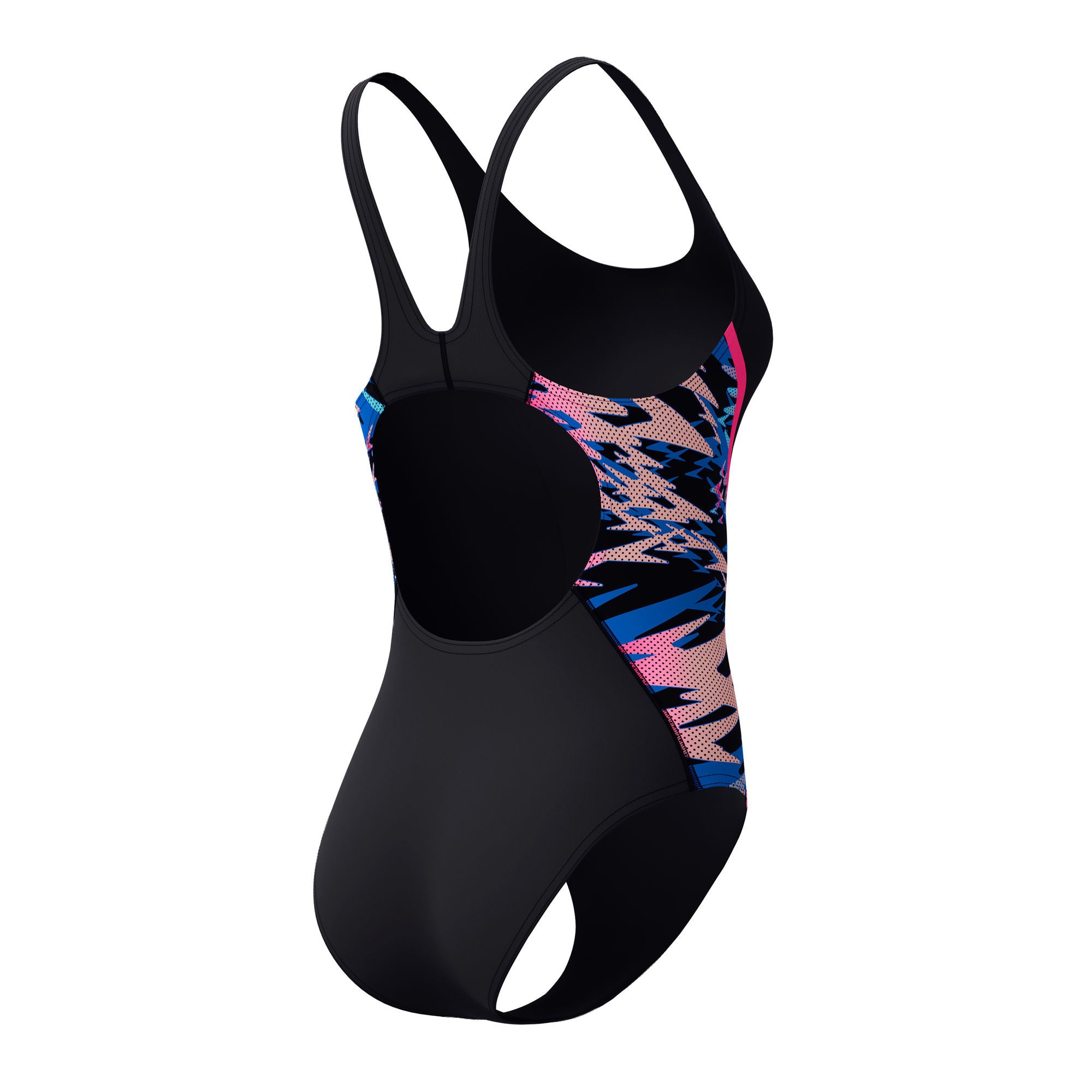 Hyperboom Splice Muscleback Damen Badeanzug | Schwarz