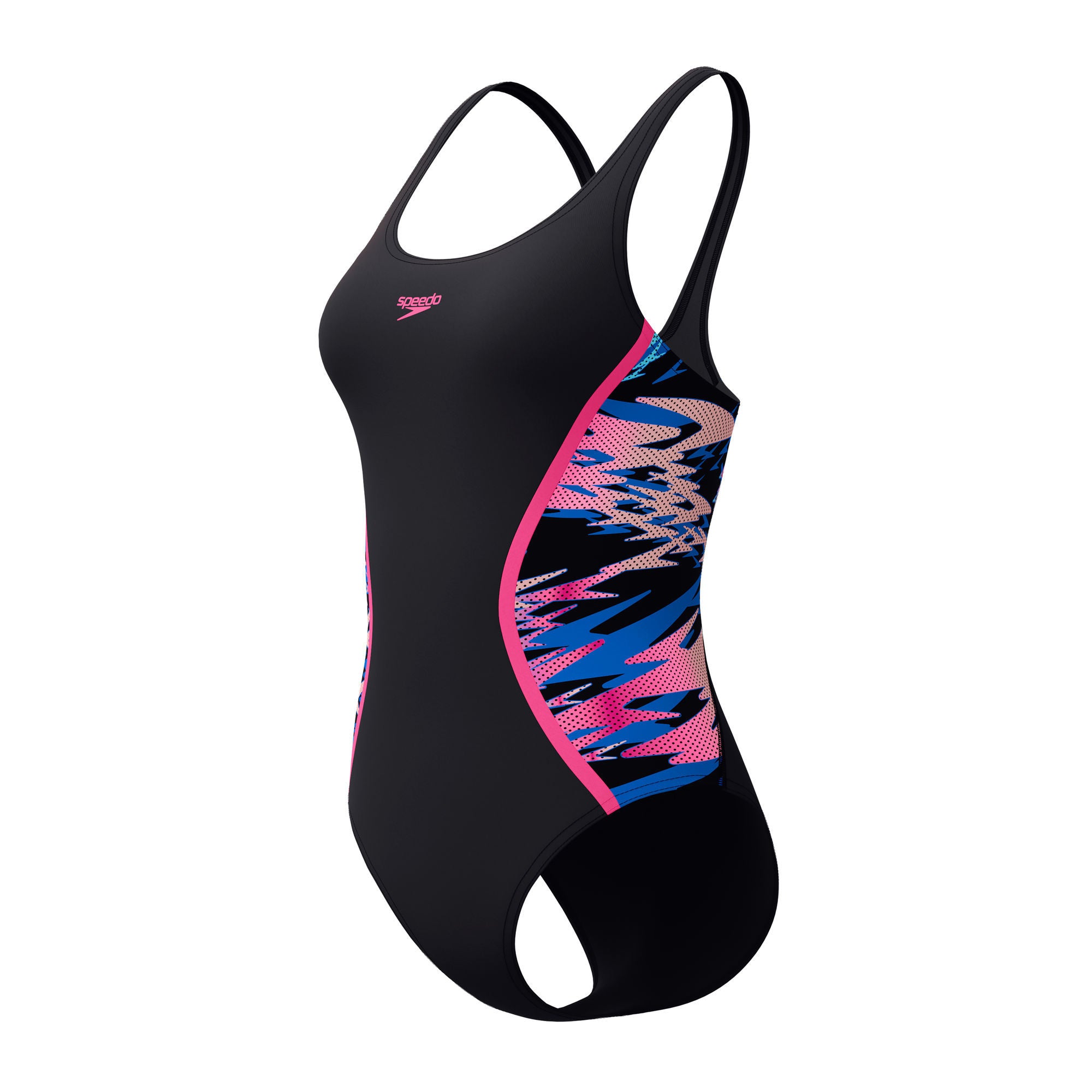 Hyperboom Splice Muscleback Damen Badeanzug | Schwarz