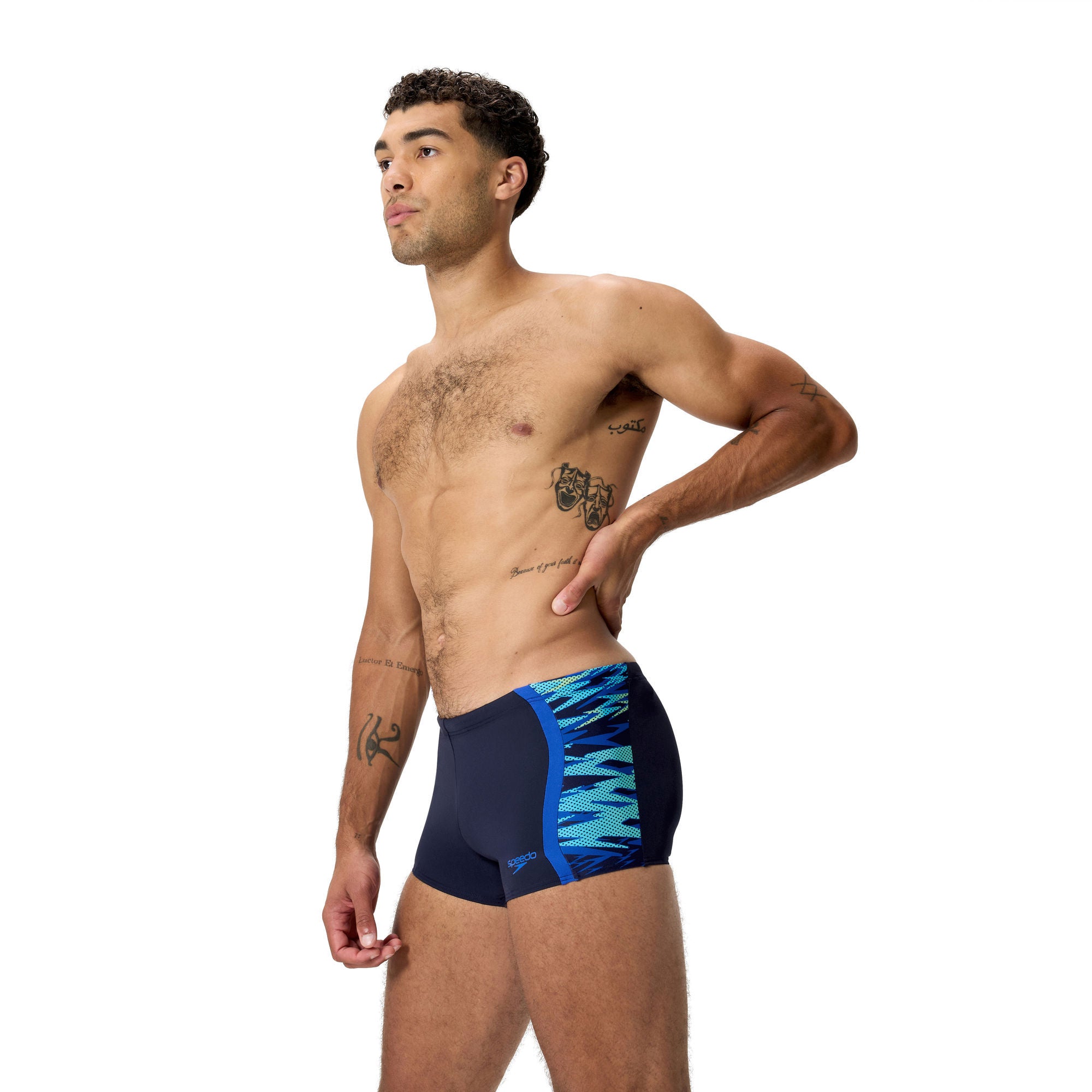 Hyperboom Splice Herren Aquashorts | Navy
