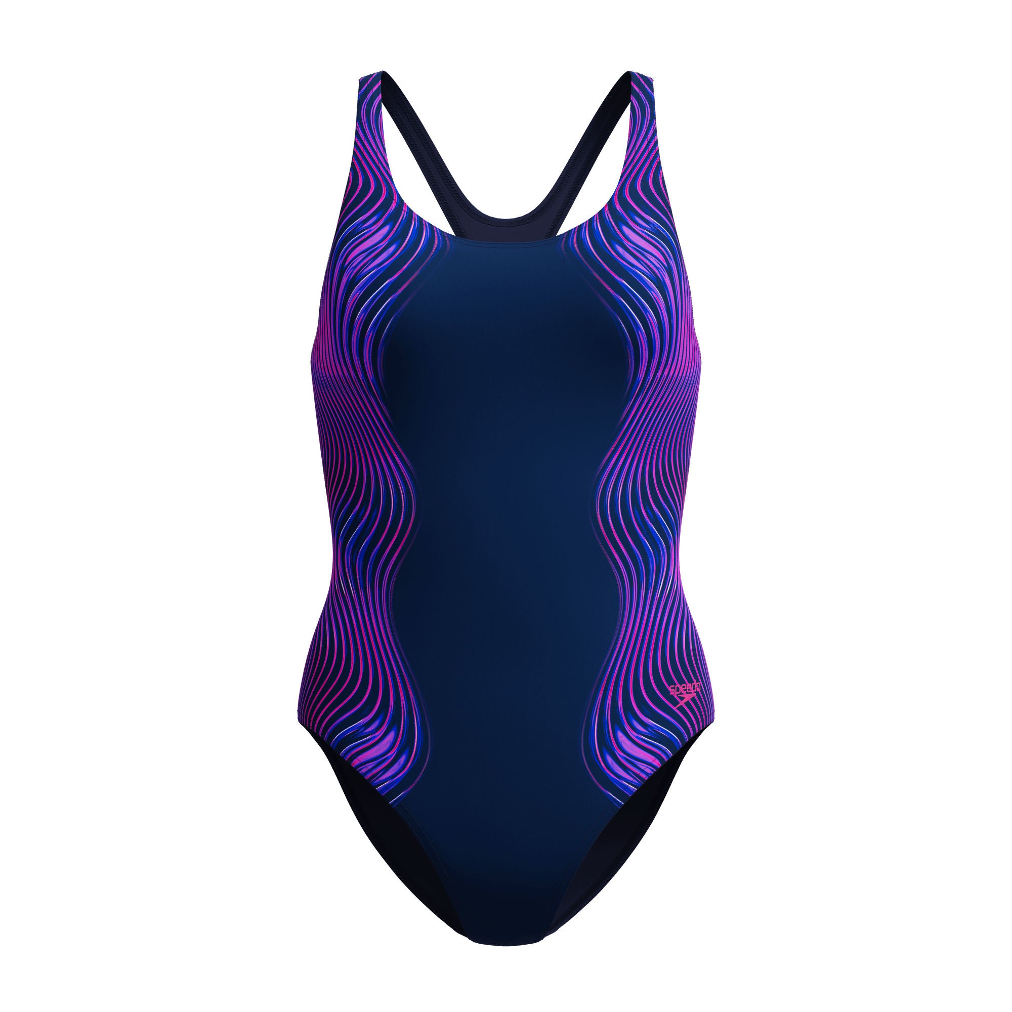 Print Medalist Damen Badeanzug | Navy