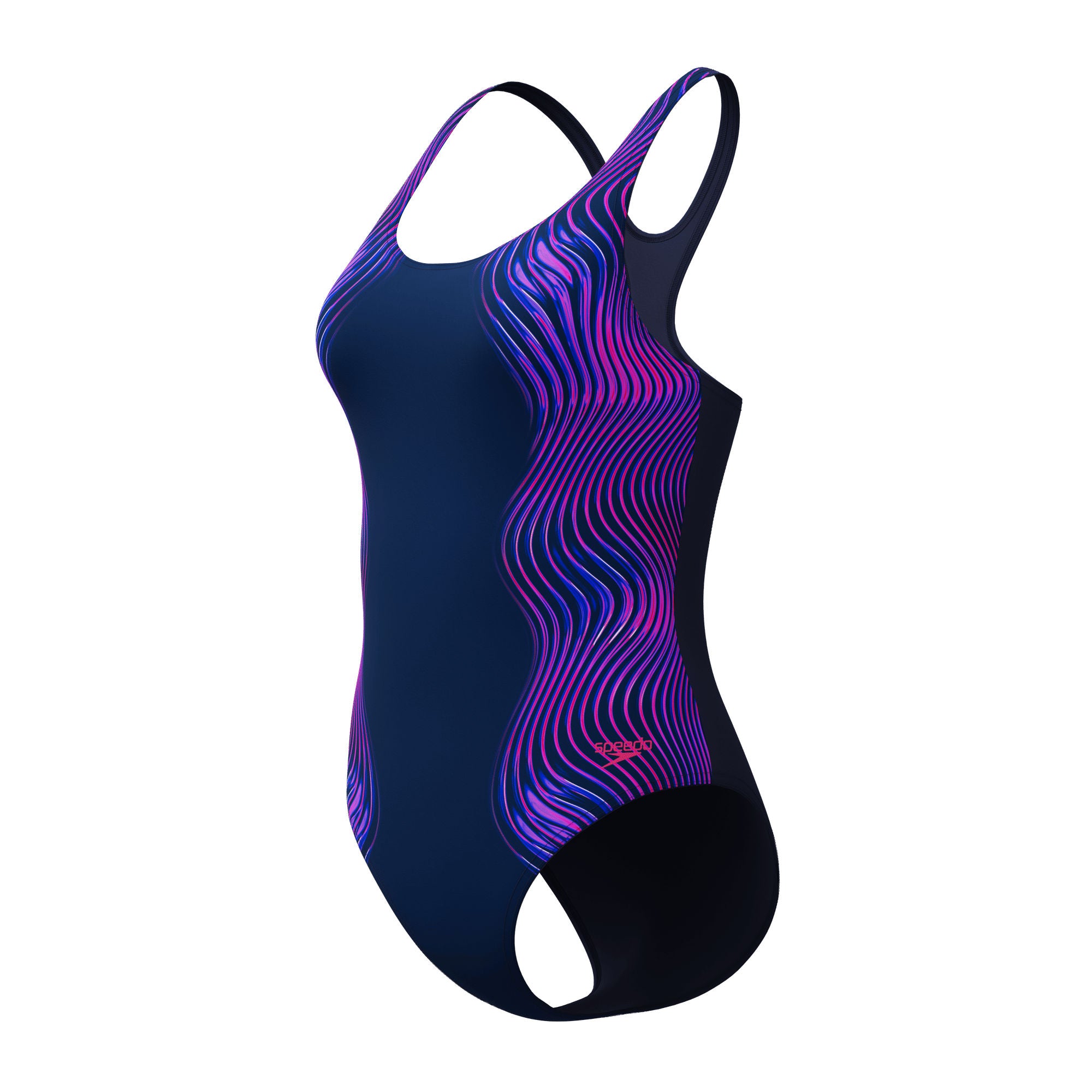 Print Medalist Damen Badeanzug | Navy