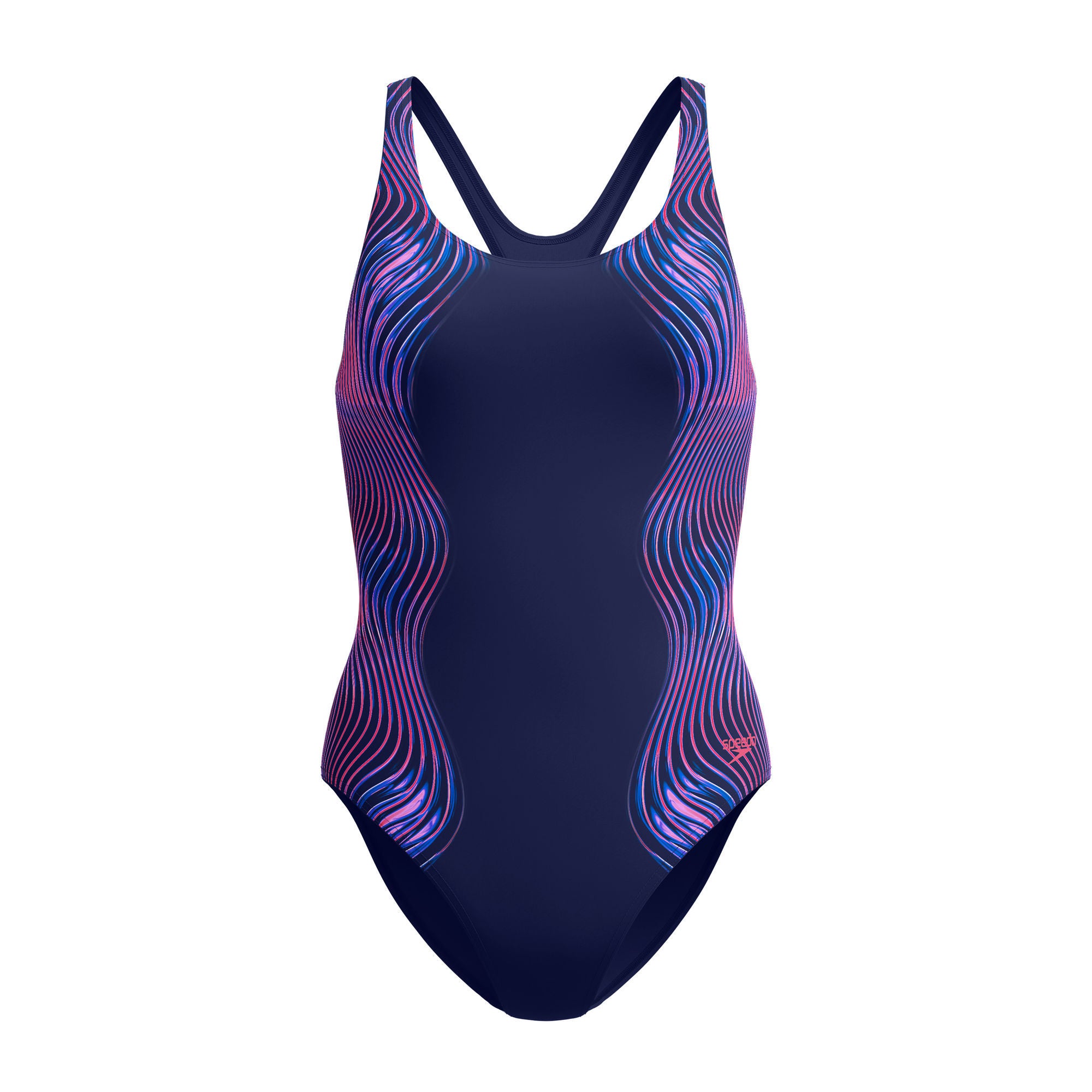 Print Medalist Damen Badeanzug | Navy