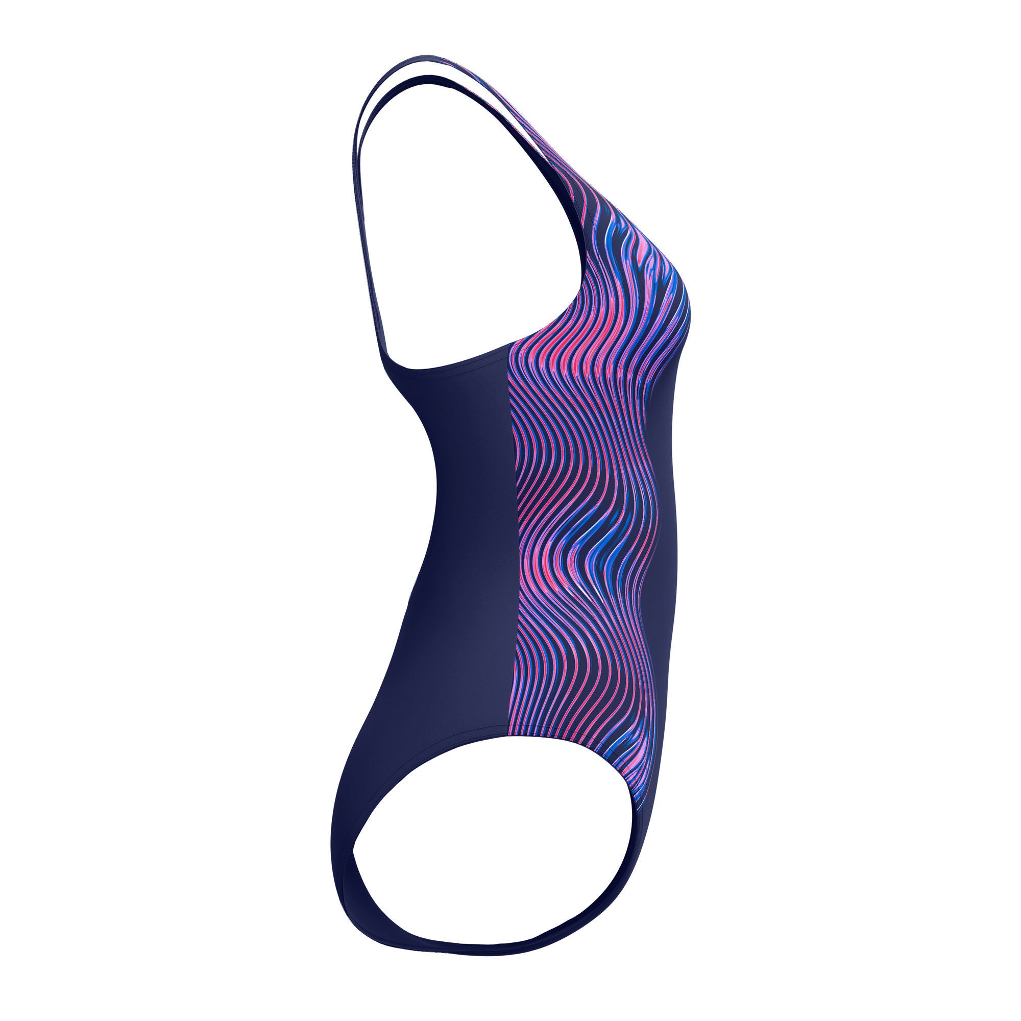 Print Medalist Damen Badeanzug | Navy