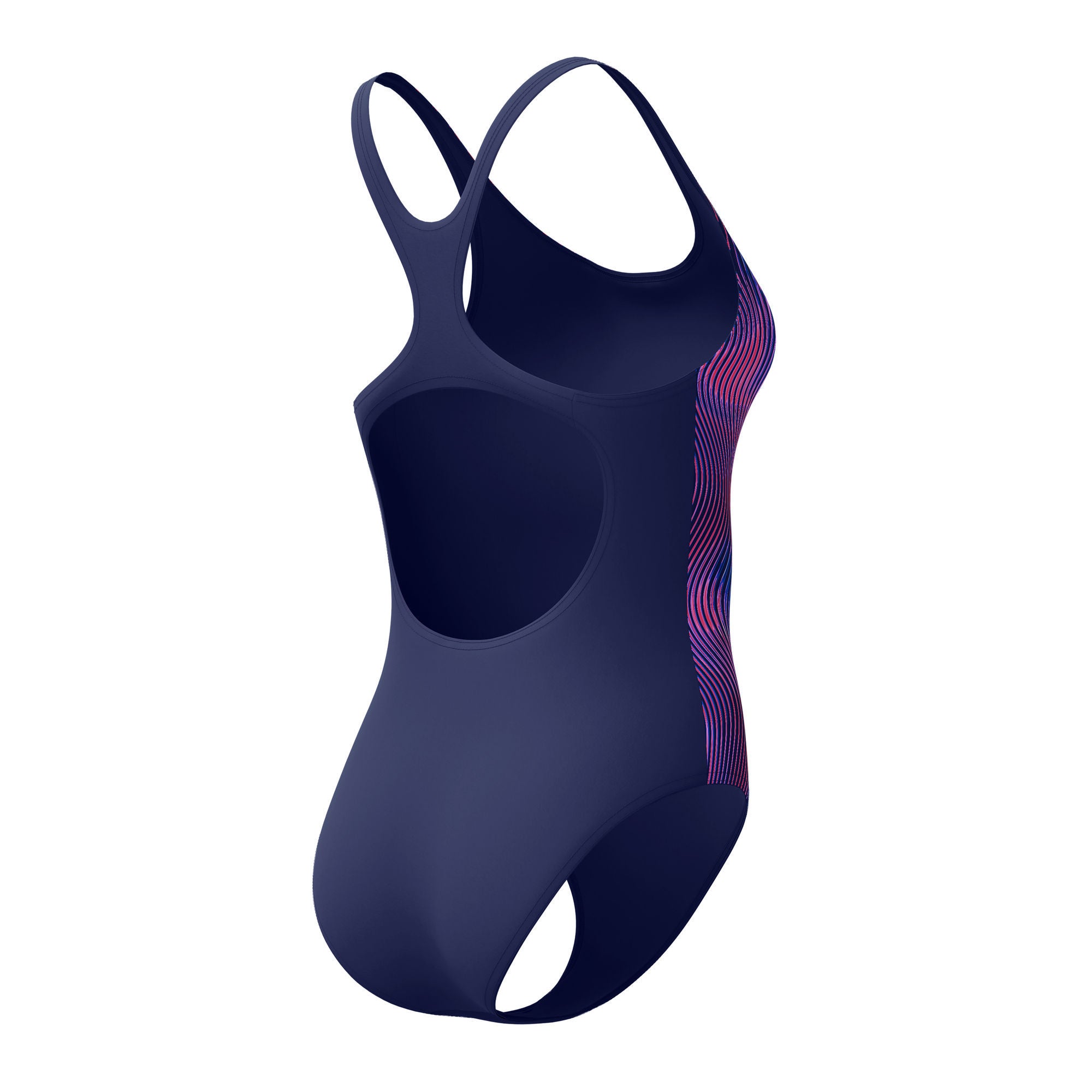 Print Medalist Damen Badeanzug | Navy