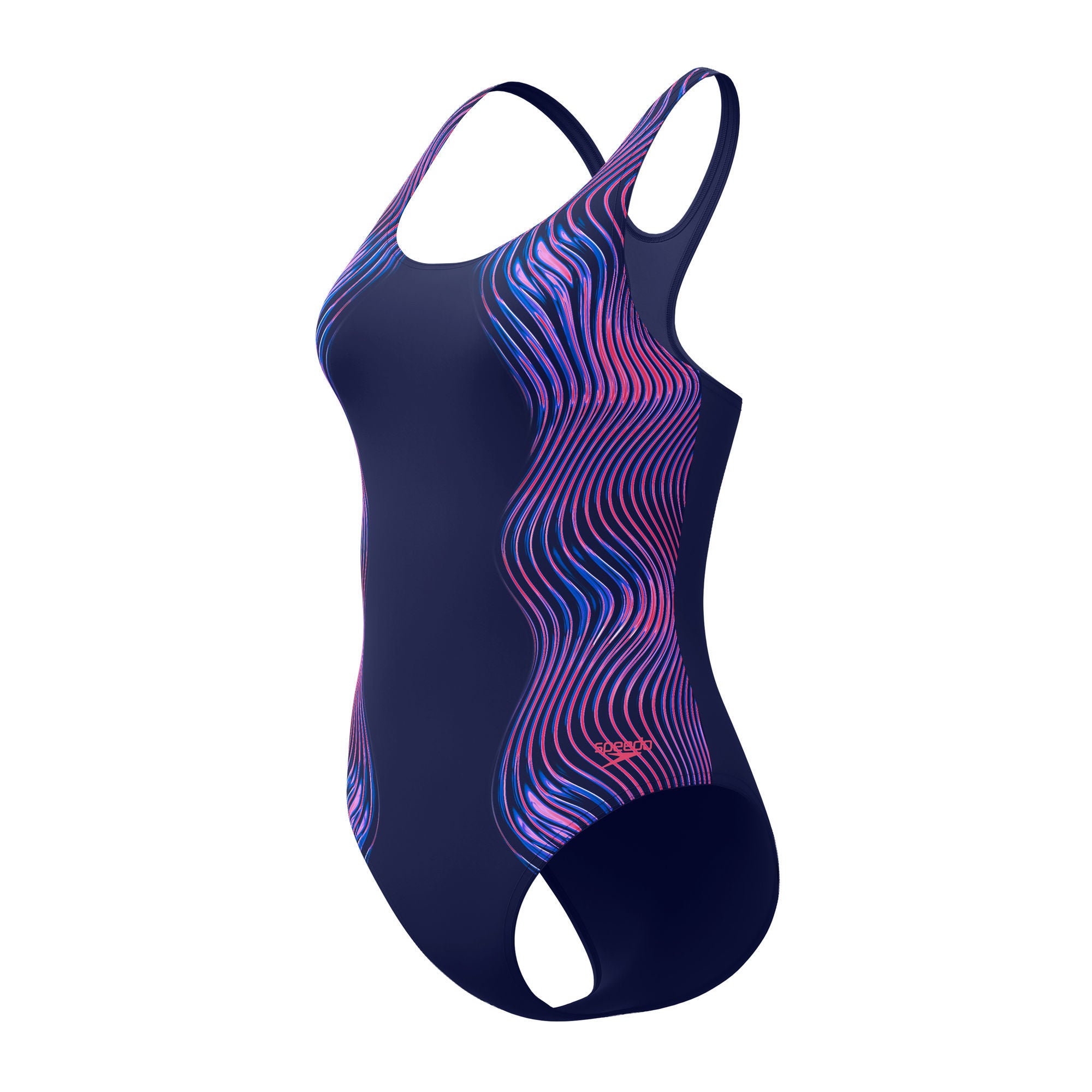 Print Medalist Damen Badeanzug | Navy