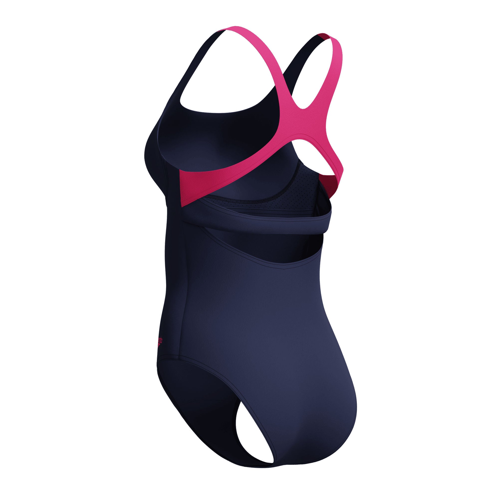 Solid Flex Band Damen Badeanzug | Navy