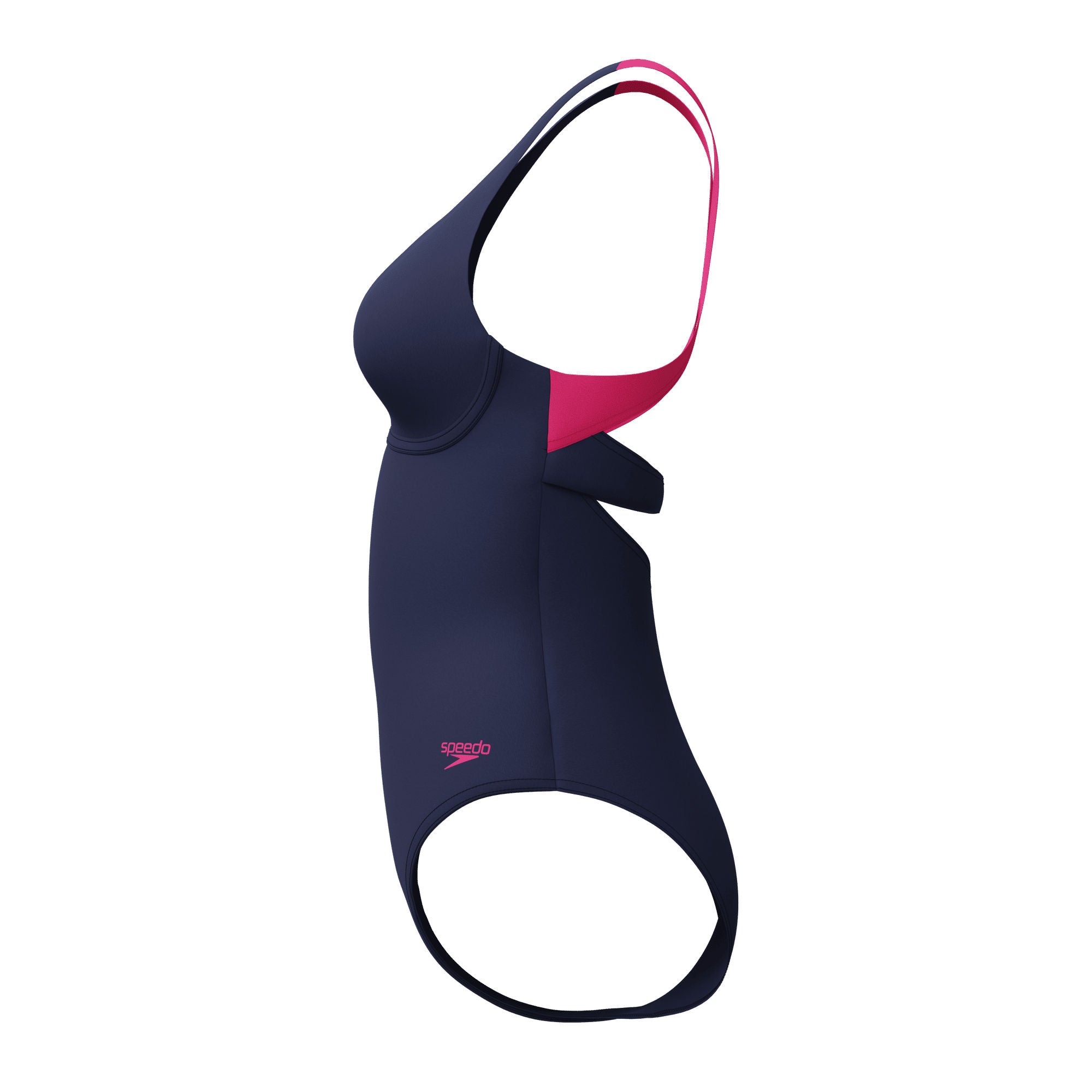 Solid Flex Band Damen Badeanzug | Navy