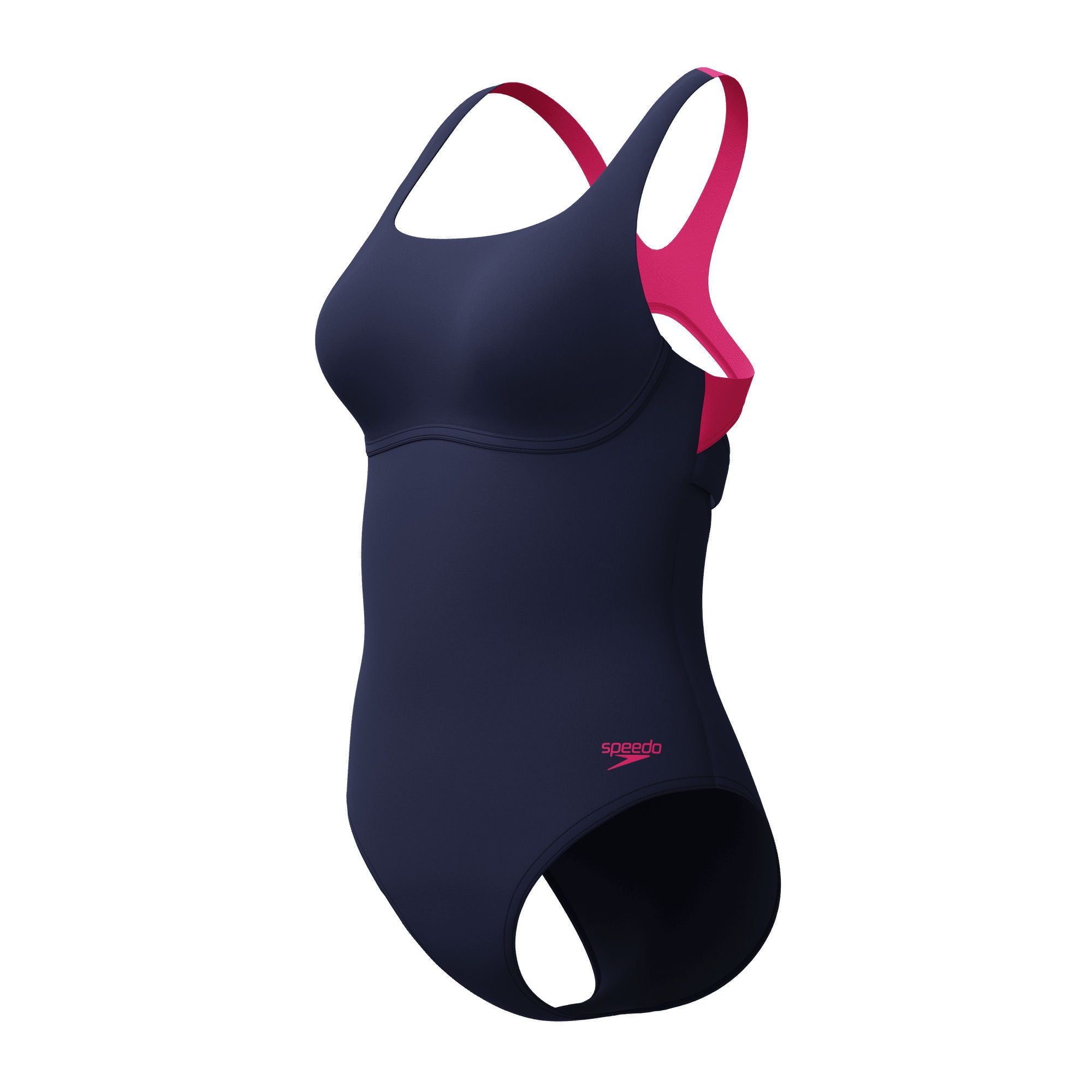 Solid Flex Band Damen Badeanzug | Navy