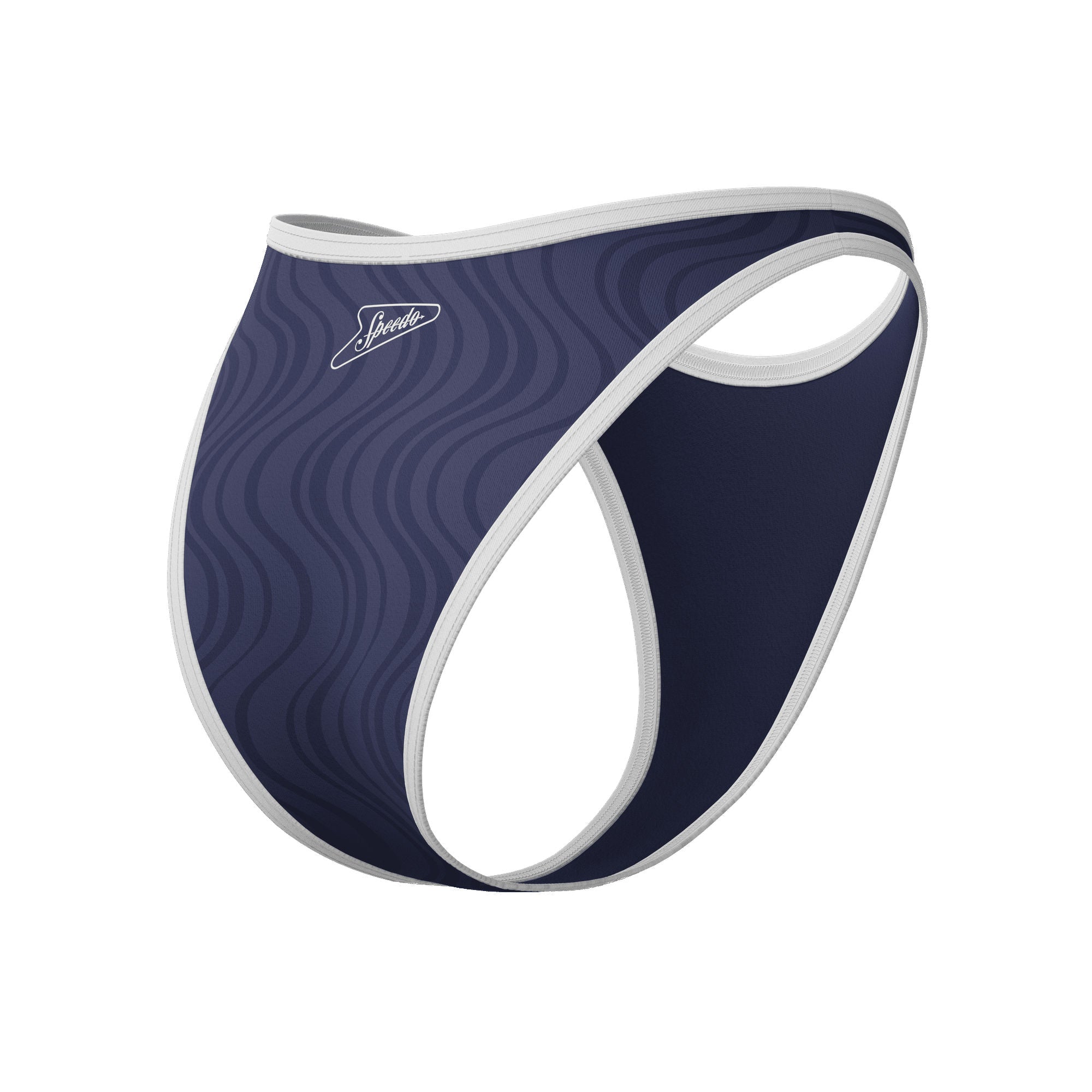 Texture Scoop Damen Bikinihose | Navy