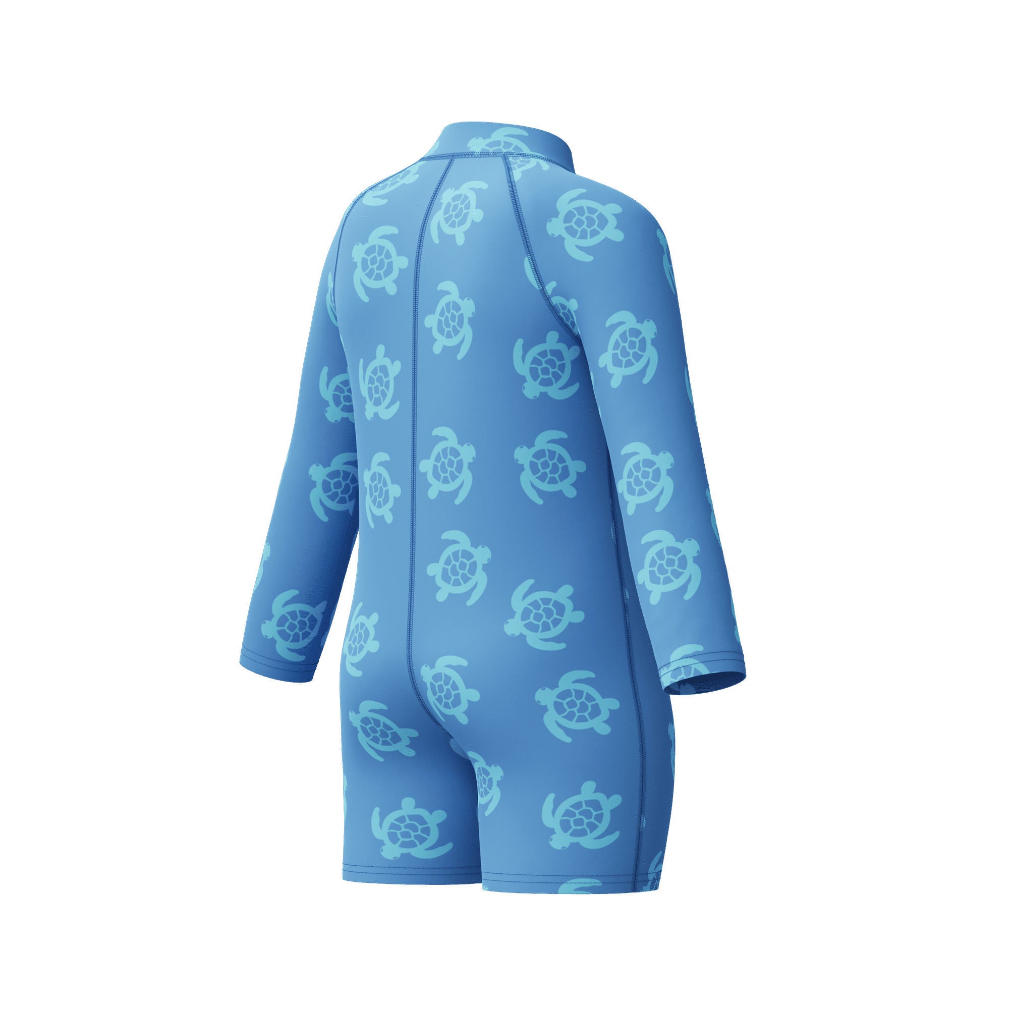 Long Sleeve Print Zip 1pc Jungen | Blau