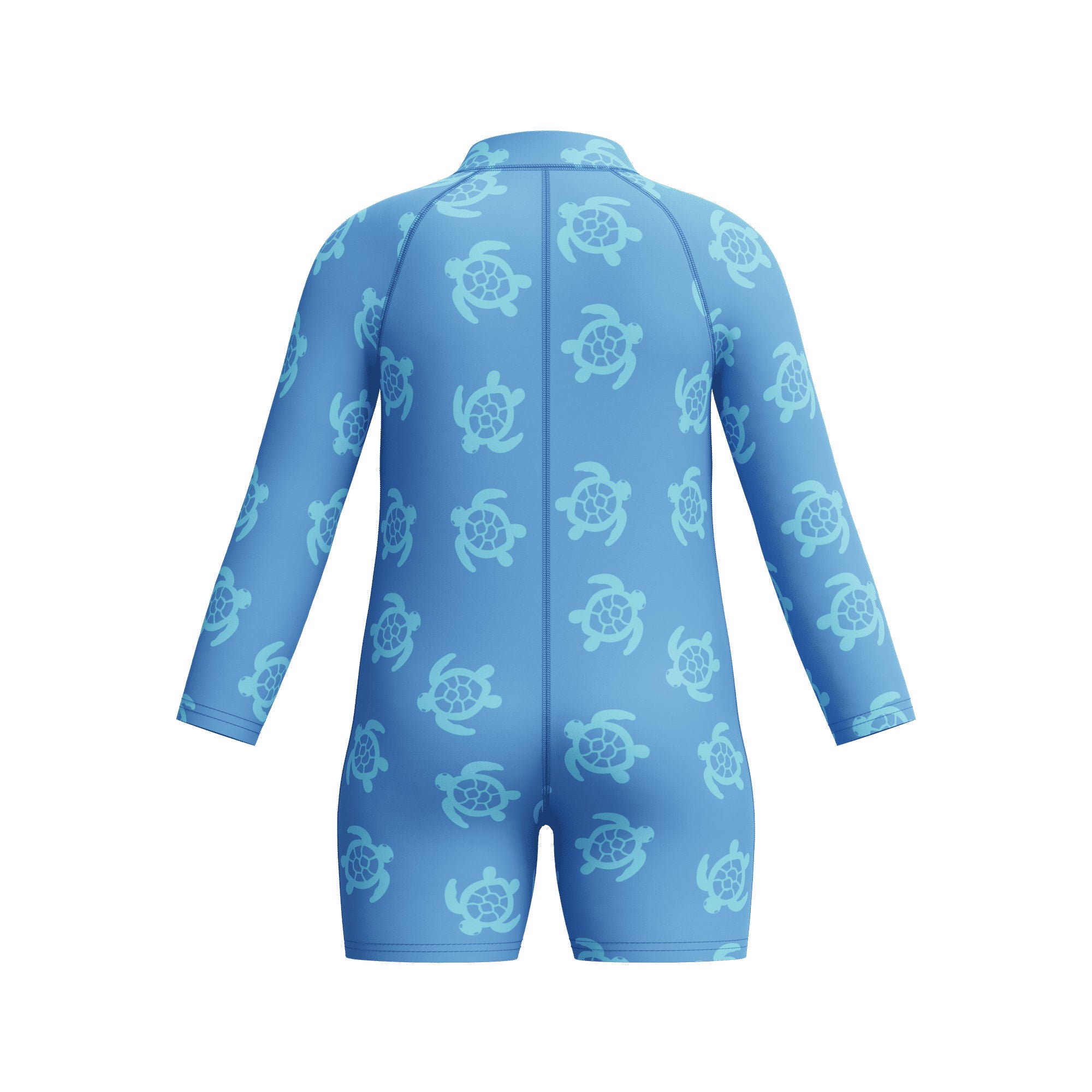 Long Sleeve Print Zip 1pc Jungen | Blau