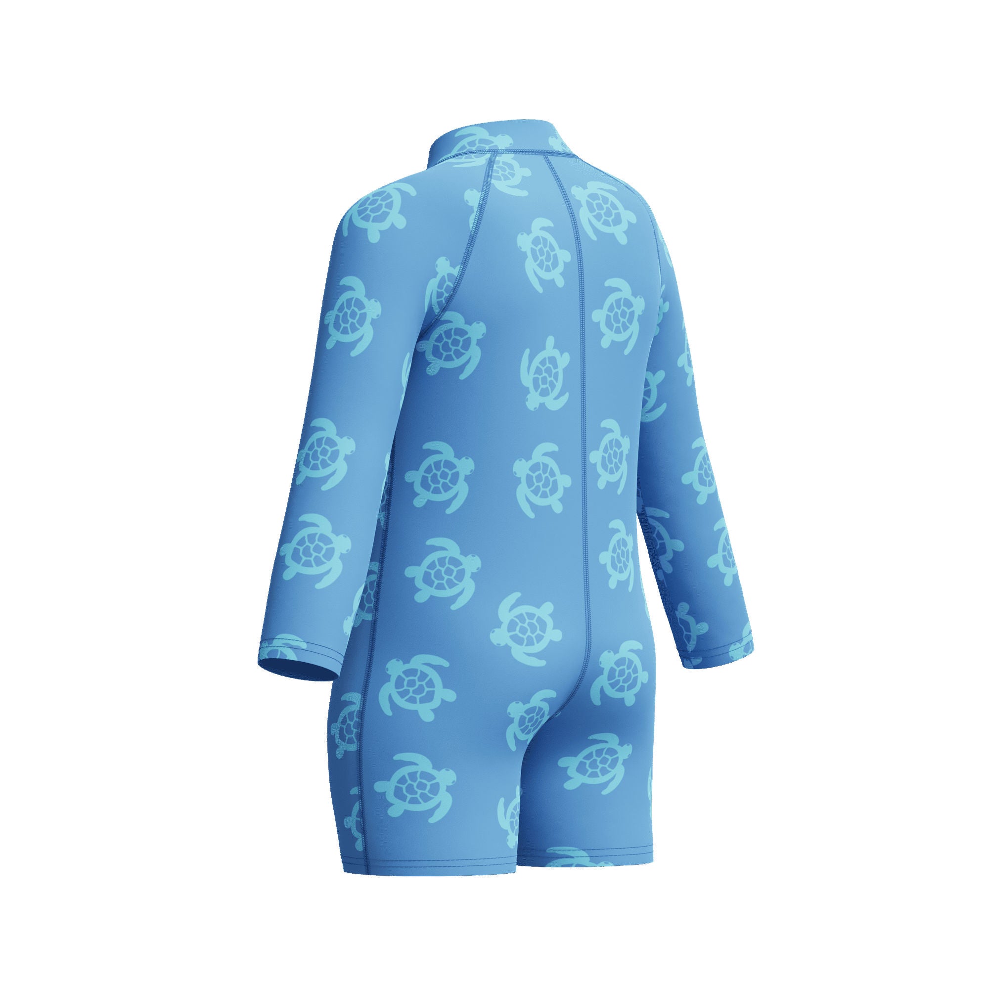 Long Sleeve Print Zip 1pc Jungen | Blau
