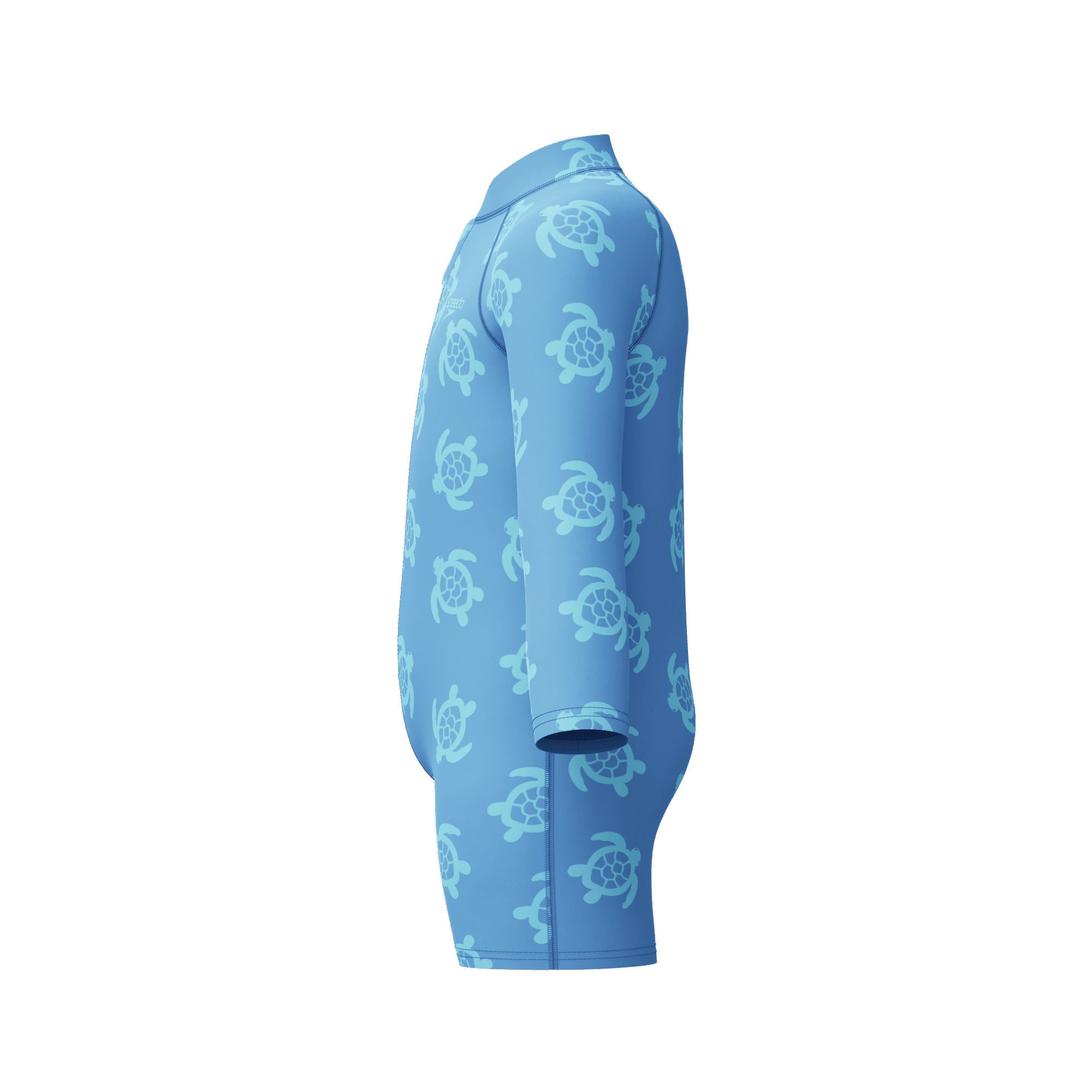 Long Sleeve Print Zip 1pc Jungen | Blau