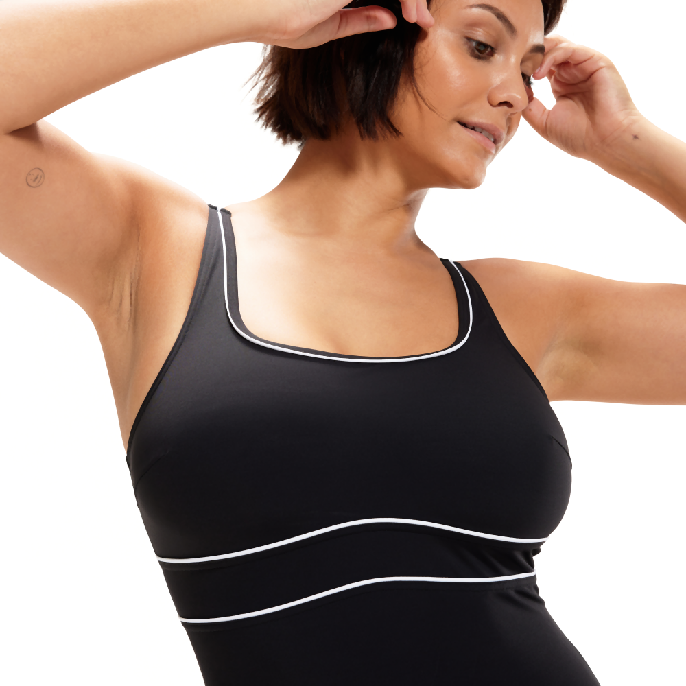 Contour Eclipse Damen Badeanzug | Schwarz