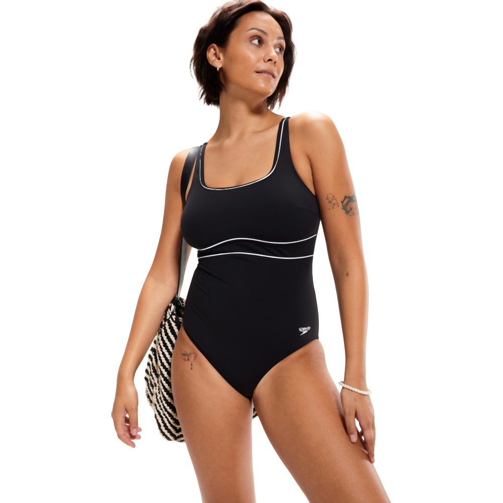 Contour Eclipse Damen Badeanzug | Schwarz