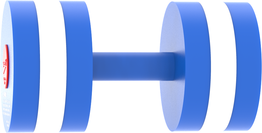 Aquatic Fitness Dumbbell | Blau