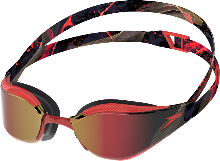 Fastskin Hyper Elite Mirrored Schwimmbrille | Schwarz