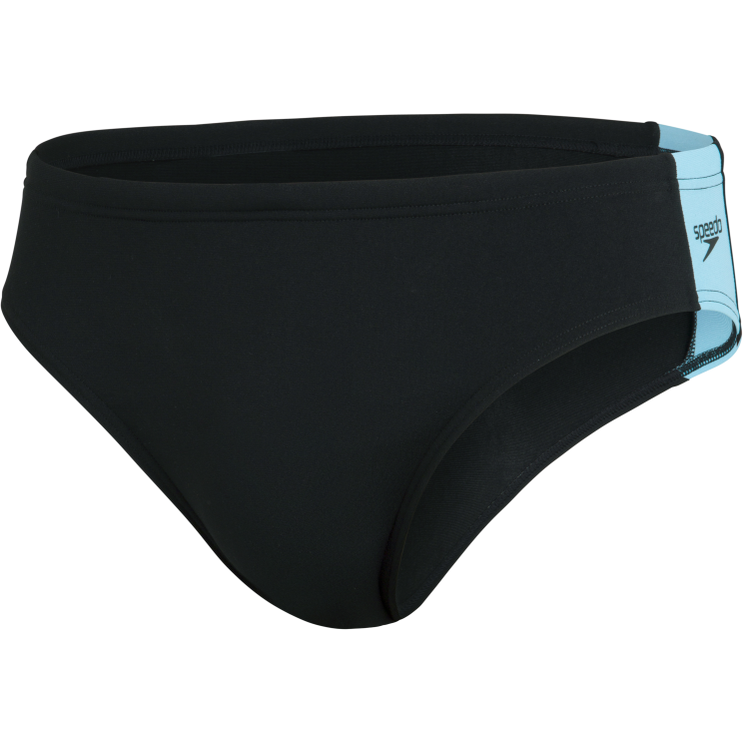 Boom Logo Splice 7cm Herren Badeslip | Schwarz