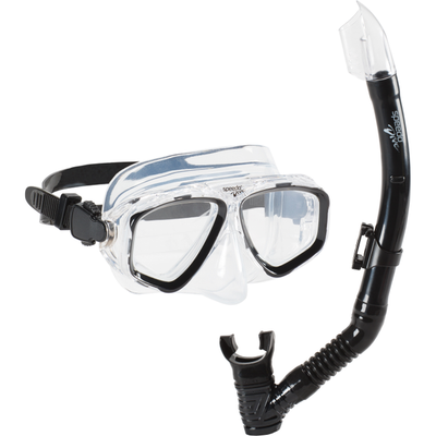 Adventure Mask Snorkel Schwimmbrille | Schwarz