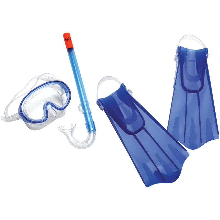 Kids Aqua Quest Mask Snorkel F Schwimmbrille | Blau